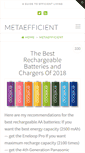 Mobile Screenshot of metaefficient.com
